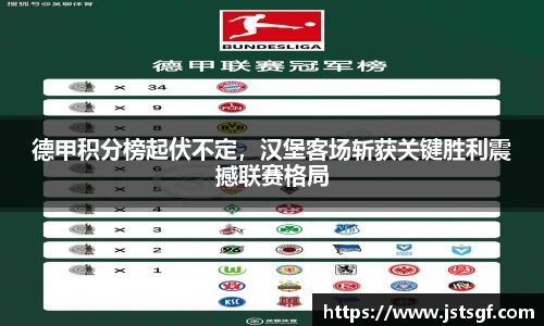 德甲积分榜起伏不定，汉堡客场斩获关键胜利震撼联赛格局